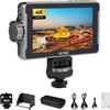 VILTROX DC-550 PRO Monitor Video Touchscreen da 5,5'' per Fotocamera, 1200nits Full HD 1920x1080, HDMI 4K In/Out, con Batteria, LUT 3D, Paraluce e Controllo Touch/Rotella