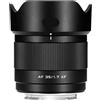 Generico Obiettivo a focale fissa APS-C Air da 35 mm F1.7 con messa a fuoco automatica for attacco E/Z/XF XT-5/X-HS/X-M5/ZV-E10/A6700/Z50/Z7II(XF)