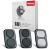 Haida NanoPro Filter Kit per DJI Osmo Pocket 4 Pro (3-Pack) (CPL,VND, Mist Black 1/4)