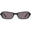 DKNY Women's Sunglasses DK557S - Black with Solid Smtruee Lens