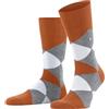Burlington Clyde M So cotone fantasia 1 paio, Calzini Uomo, Arancione Carrot Orange 8951, 40-46