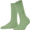 Burlington Lady W So cotone tinta unita 1 paio, Calzini Donna, Verde Persian Green 7377, 36-41