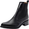 Lottusse Cambridge Oxford da donna, Nero, 39.5 EU