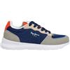 Pepe Jeans Teagan Bass B, Sneak Bambini e Ragazzi, Grigio mélange Grigio, 35 EU