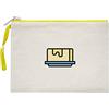 Bona Basics Bdcbyi-100619-s, Pochette da Donna, Beige