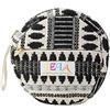 aleva, Mini tasca rotonda Donna, Nero Beige