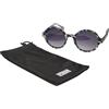 Urban Classics Sunglasses Retro Funk UC, Occhiali Unisex-Adulto, Grigio Leo/Nero, One Size