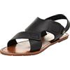 CHATTAWAK 40 IT, Sandali Bassi Donna, Nero, 36 EU