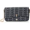 NALLY Pochette/Borsa da Sera, Donna, Nero, Einheitsgröße