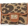 faina Handtasche Bag, Pochette Donna, Marrone, Multicolore, Taglia Unica