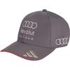adidas Unisex - Adulto Audi Revolut F1 Team Baseball cap Hat, Grey Strata, M-L