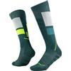Buff| Calzini ThermoNet Over the Calf Termici, Ammortizzazione, Supporto dell'arco, Traspirante, Comfort, Anti-sfregamento, Neve, Sci Uomo Donna L Black