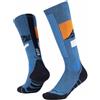 Buff| Calzini Merino HW Over the Calf Lana merino, Controllo degli odori, Regolazione termica, Assorbimento, Comodità, Sci, Neve, Qualità Uomo Donna M Nimbus Cloud