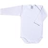BABIDU Body Neonato a Maniche Lunghe in 100% Cotone, Body Neonato, Colletto Americano con Stampa a Pois, Tessuto Traspirante Ipoallergenico per Pelli Sensibili, Abbigliamento Invernale Unisex
