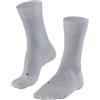 FALKE BC Contact U So filo funzionale antivesciche 1 paio, Calzini da ciclista Unisex Adulto, Bianco White 2000, 37-38