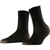 FALKE Microbloom 20 DEN W So trasparenti velati fantasia 1 paio, Calzini Donna, Nero Black 3009, 35-38