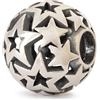 Trollbeads Stelle e desideri invernali 2024 perline d'argento fatte a mano, 0, Argento sterling, 0
