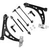 Docas 10X bracci di sospensione,Braccio di comando 1K0407151AC per G.o.l.f V VI Plus 5M1 521 T.o.u.r.a.n C.a.d.d.y E.o.s J.e.t.t.a A3 8P1 L.e.o.n 1P1 S.u.p.e.r.b II