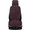 TroHollis Coprisedile Auto In Palline Di Legno Cuscino universale for auto con perline di legno, rinfrescante e traspirante, con base in tessuto antiscivolo, adatto for la seduta dei vestiti, disponibile in 5 c