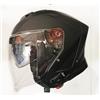 ORIGINE Casco Moto Jet ORIGINE APRICA BT Nero Opaco Omologato ECE 22.06 Con Bluetooth Integrato (L)