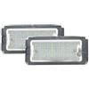 NGHSDO Luci Targa Led 2x Lampada del numero di licenza per FIAT 500 / C ABARTH CANBUS TARGA 51800482 1