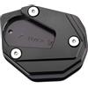 LLIDFONK Per Kawasaki Z900 Z650 RS Z1000 SX Z800 Ninja 650 300 1000SX 1100SX SE Ninja ZX6R ZX10R ER6F ER6N Accessori per moto Supporto laterale prolunga (Nero)