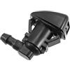 A ABSOPRO Ugello Lavacristallo Per Jeep Grand Cherokee 05-16 1 Pezzo Nero | Sostituzione, Plastica, 32X30,5X16 Mm, Per Chevy Malibu 05-13, Per Pontiac G6 05-10, Per Saturn Aura 07-10