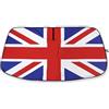 ANZIWU Parasole per parabrezza per Mini Cooper con design Union Jack | 150 x 70 cm (59 x 27,5 pollici) Compatibile con modelli R55, R56, R57, R58, R59, R60, R61, F54, F55, F56, F60 (dal 2007 in poi) (Rosso)