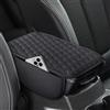 VAGCARS Cuscino per bracciolo auto, copertura in pelle aggiornata per console centrale con 2 scomparti portaoggetti, tappetino per bracciolo resistente a graffi e usura, pad per console centrale universale