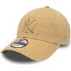 New Era York Yankees MLB Fanaccessoire 9Forty Basecap verstellbar Kappe Jersey Beige - One-Size
