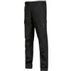 U-POWER DON'T WORRY... BE HAPPY! U-Power - Fresco Pantalone Estivo da Lavoro Black Carbon Taglia 3XL