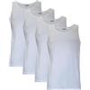 Navigare Canotta in 100% Cotone Art.811 Conf. 4 pz Bianco XXL