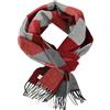 Rotfuchs Sciarpa di lana di volpe rossa Sciarpa invernale Sciarpa da uomo Morbida e calda lana di moda alla moda Made in Germany (rosso rosso, 180 x 30 cm)