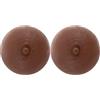 TgoBeauty 1 Paio di capezzoli Adesivi realistici riutilizzabili in Silicone, Diametro 8 cm, con Cuscinetti Adesivi applicabili alle Protesi mammarie (Fulvo, XL)