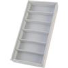 Generic Vassoio Portaocchiali per Occhiali Da Organizer per Occhiali Da Sole Contenitore Porta Gioielli Orologi in Velluto con Sei Scomparti Adatto a Ca