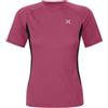 MONTURA Rise T-Shirt Tecnica da Donna, Ideale per Varie attività Outdoor e Tempo Libero (IT, Testo, S, Regular, Regular, Baton Rouge)