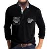INGORINA Camicie Polo Personalizzate da Uomo, Magliette Personalizzate Casual a Manica Corta/Lunga, Magliette Personalizzate da Golf con Tasche, XL
