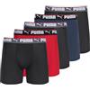 Puma 5 Pack Performance Boxer Briefs Boxer Corti Uomo