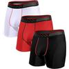 Arjen Kroos Boxer Uomo Bamboo Confezione da 3 Pezzi Retro Mutande | Boxer Sportivi Uomo, Retro Intimo, Traspiranti, Comoda, Doux, Elastico, Senza Etichette, Per Sport Quotidiano