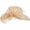 LIERYS CAPPELLISHOP Mardenham Cappello da Cerimonia Paglia Abaca con Fiocco Fascia in Tessuto Prodotto in Italia Donna Primavera Estate