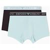 Emporio Armani Boxer da Uomo Endurance, Confezione da 2, Marrone, M, Marrone, M