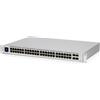 Ubiquiti UniFi USW-48-POE-EU switch di rete Gestito Gigabit Ethernet (10/100/1000) Supporto Power over (PoE) Argento [USW-48-POE]