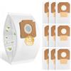 Leavans 10 sacchetti per Bosch GAS 35 M AFC/L AFC/L SFC+ Professional aspirapolvere, sacchetti di ricambio per Bosch aspiratori industriali, sacchetti filtro grande capacità (ricambio 2607432037)