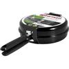 Aeternum Padella doppia girafrittata 24 cm fornetto induzione Black Pearl