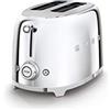 SMEG Tostapane TSF01SSEU, Acciaio Inossidabile, 2 Scomparti, Cromo