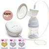 Nuvita Tiralatte elettrico singolo a 3 fasi con coppe intercambiabili Materno Smart - 1287X - Nuvita