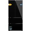 Cecotec Frigorifero Cecotec a Porte Francesi 436L - Bolero CoolMarket FD 436 Vetro Nero, 183 cm di Altezza e 83,6 cm di Larghezza