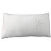 EasySpeed Cuscino EasySpeed Aloe Vera 70/ 80 / 90 cm, Fibra Sintetica Sterilizzata, Traspirante, Lavabile e Fermezza Media, Ideale per Tutte le Posture, Forma Ergonomica, Colore Bianco