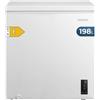 Cecotec Congelatore Orizzontale Cecotec 198L Bolero CoolMarket Chest 198P Bianco E. Cestello con Maniglie, Controllo Elettronico LED