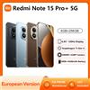 Xiaomi Redmi Note 15 Pro Plus 5G Smartphone NFC Snapdragon ® Display da 6,83 pollici a 120Hz, fotocamera da 200MP con OIS, ricarica a 100W, batteria da 6500mAh.